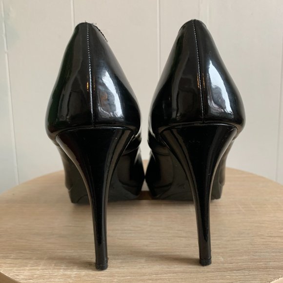 Christian Siriano Black Heels size 9.5 - Picture 4 of 7